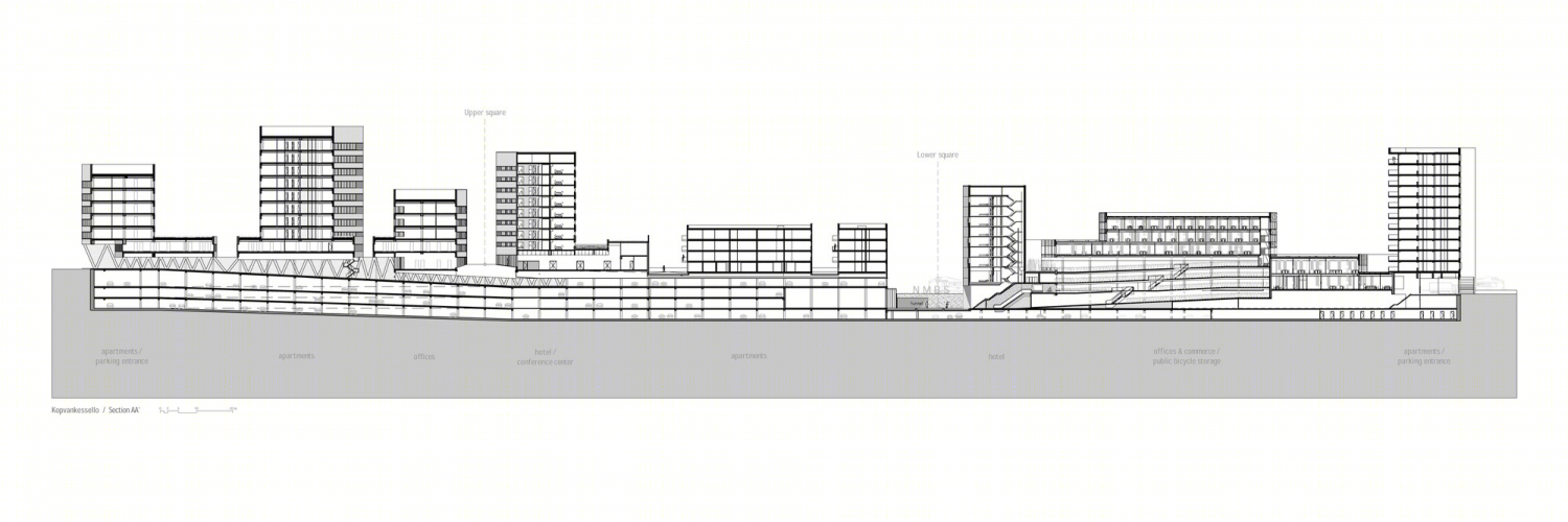 比利时鲁汶公共建筑 | 火车站与村庄的活力纽带-42