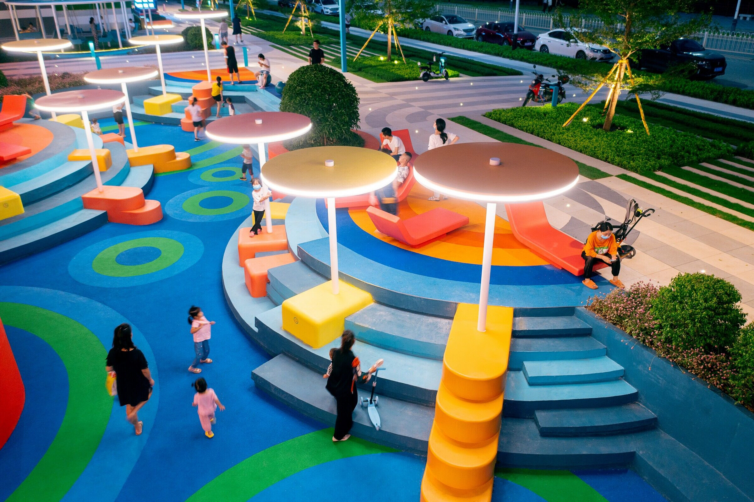 Urban Ripple 广场丨中国广州丨100architects-33