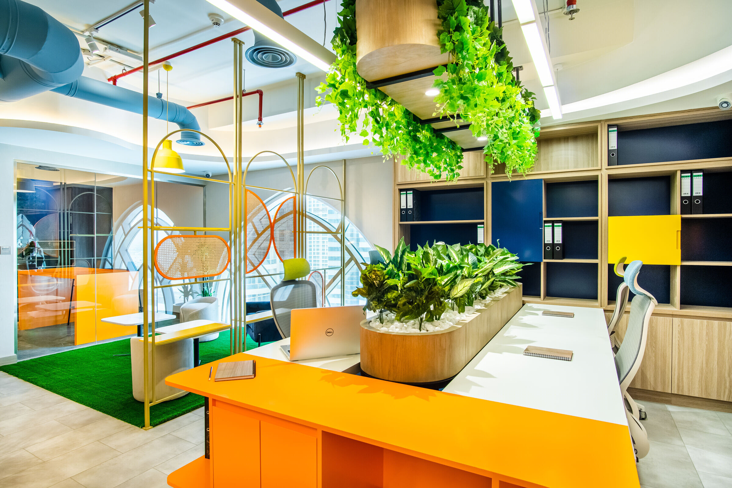绿意盎然的舒适办公室设计丨United Arab EmiratesDubai丨Designsmith Interiors-7