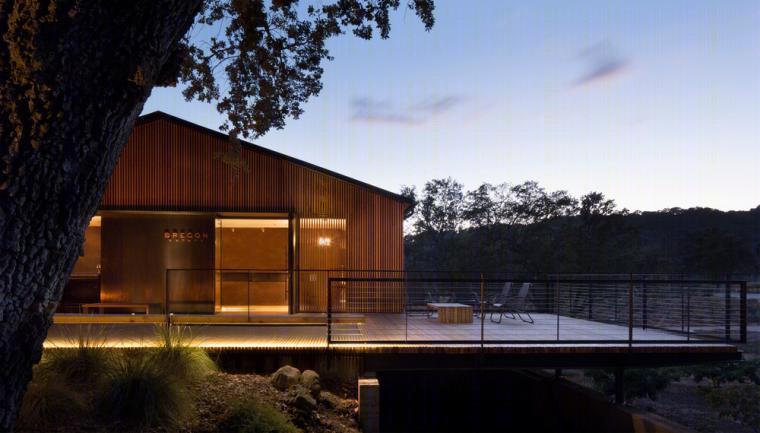 美国帕索罗布尔斯布雷肯地产酒庄(America Paso Luo Buer Sibuleiken Estate Winery)丨Aidlin Darling Design-20