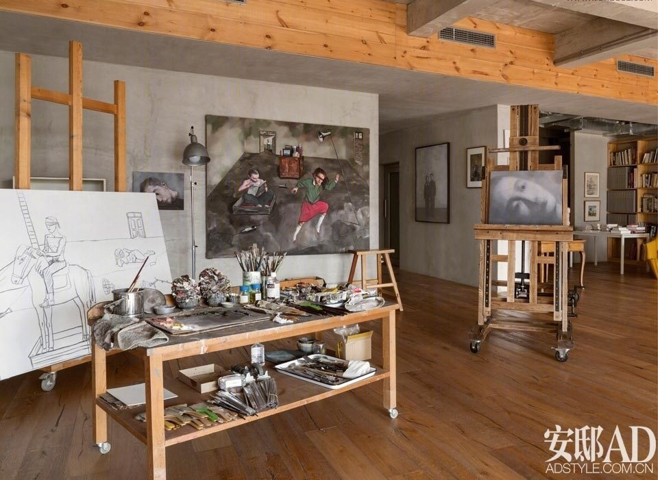 张晓刚的“独立王国”艺术工作室-19