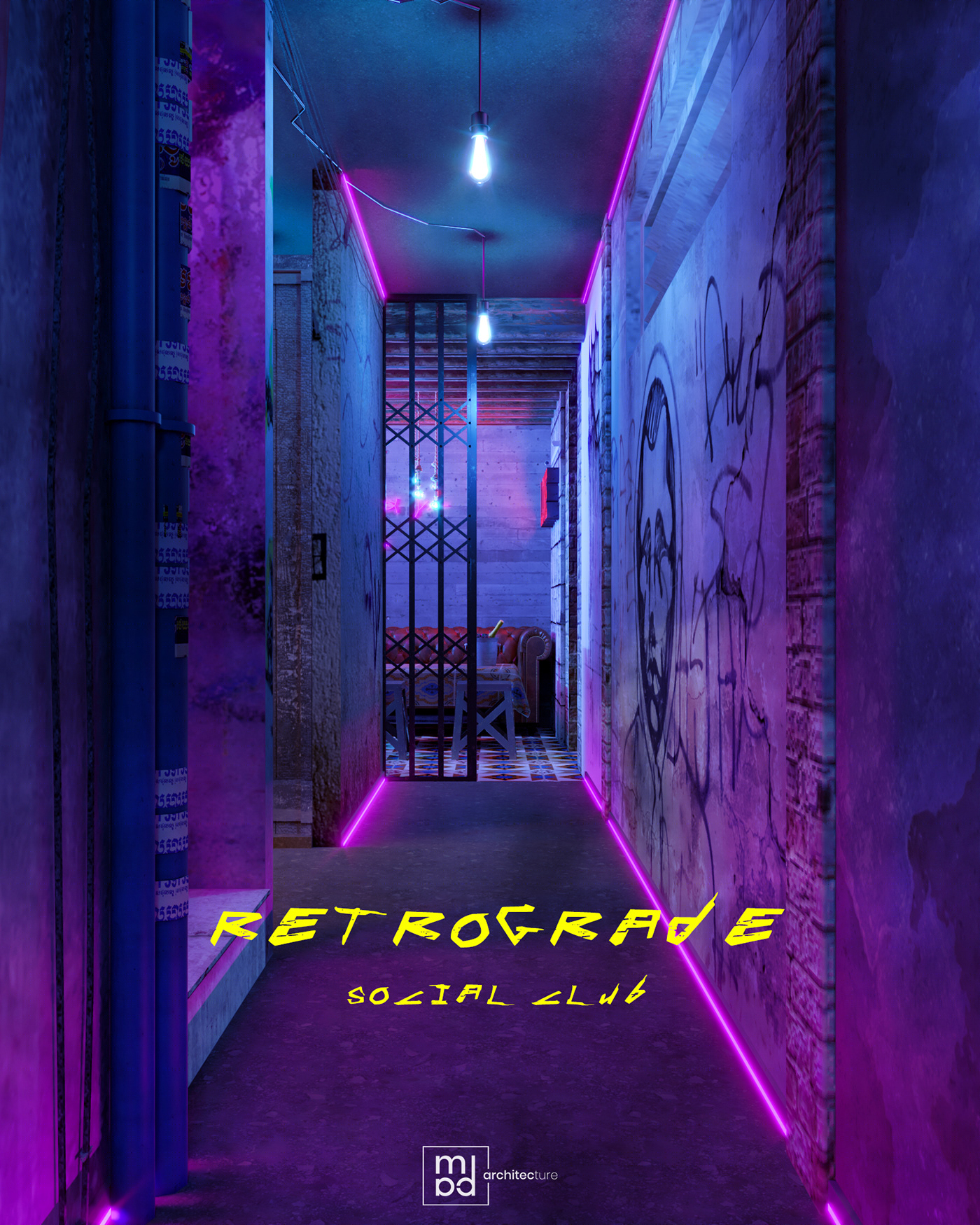 复古社会俱乐部丨柬埔寨丨MAD Architecture-21