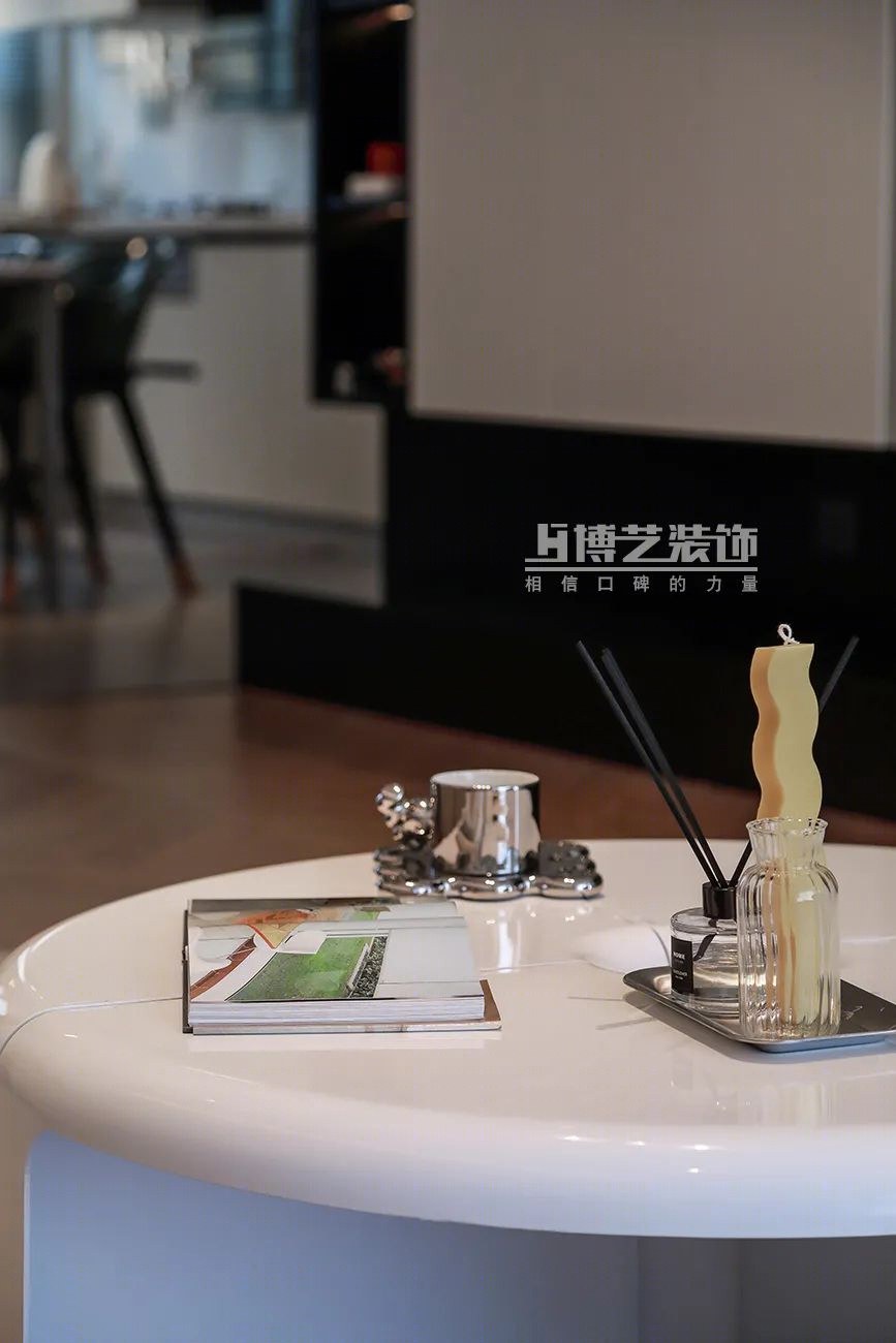 奶油色治愈系家居 · 现代简约风的温馨舒适丨博艺装饰-25