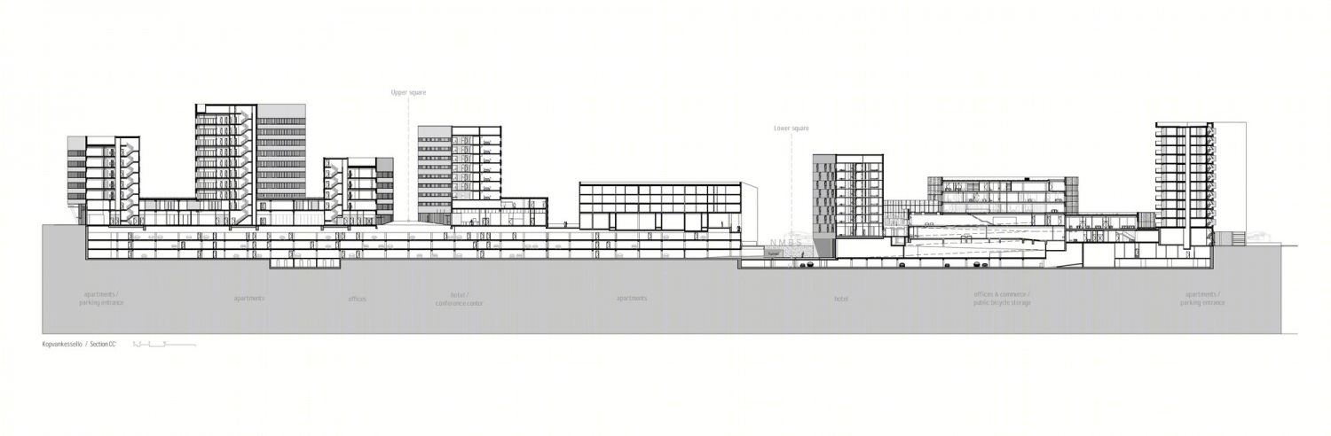 比利时鲁汶公共建筑 | 火车站与村庄的活力纽带-44