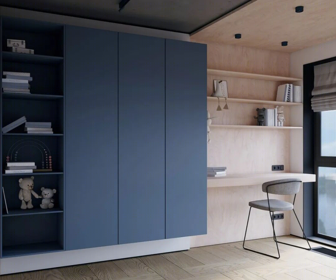 撞色空间，颜值爆表 | 知名设计师打造梦幻家居-18