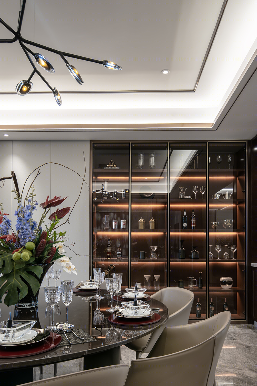 云端之上的优雅艺术 · 西安天空之城样板间设计丨中国西安丨ZN DESIGN 之恩设计-31