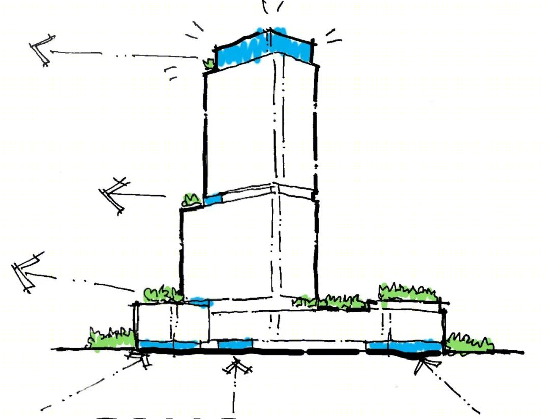 哈德逊河畔现代公寓建筑丨美国丨Woods Bagot 建筑事务所-9