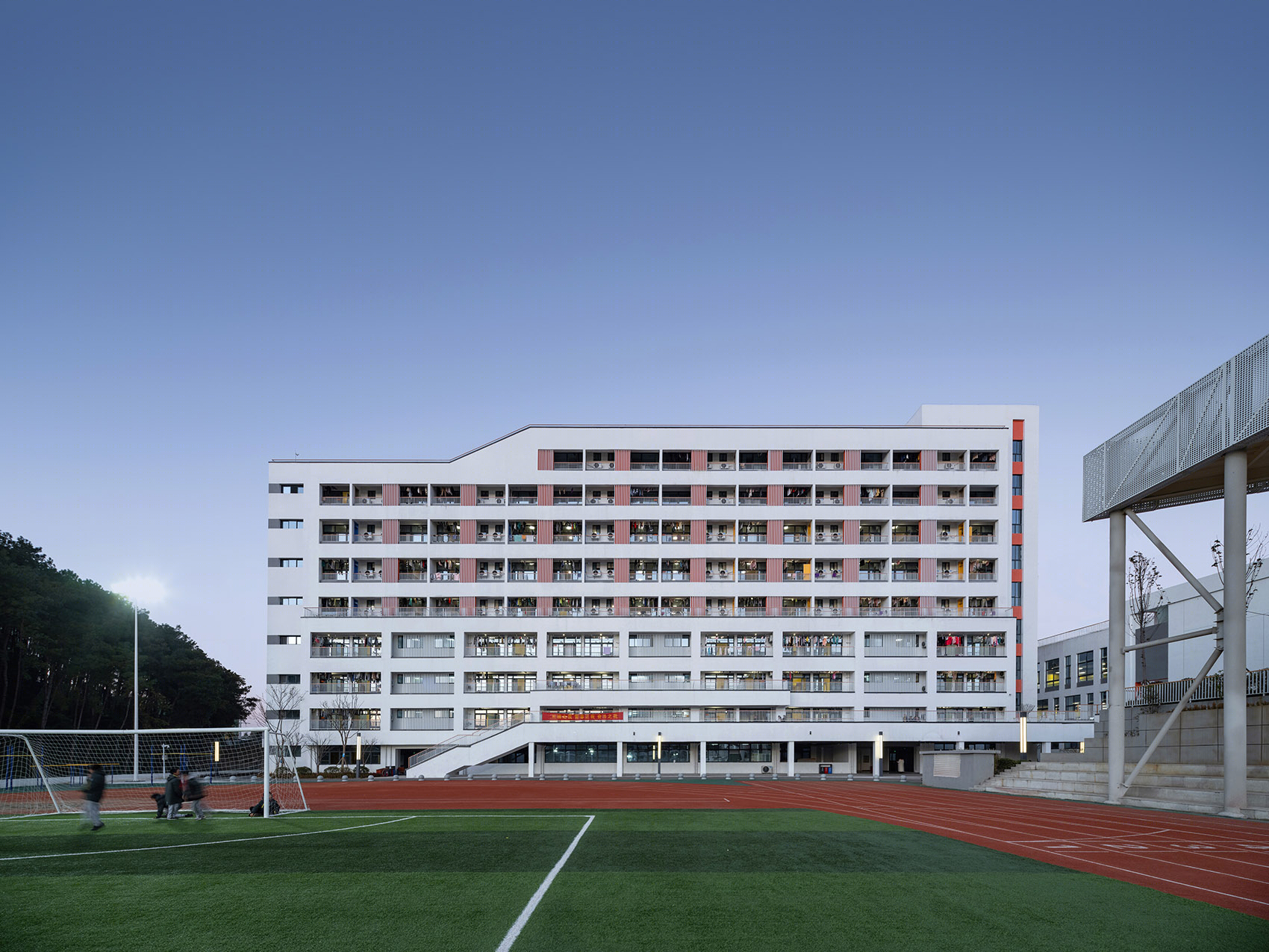 吉首中驰·湘郡礼德学校丨中国湘西丨山东建筑大学建筑城规学院象外营造工作室-42