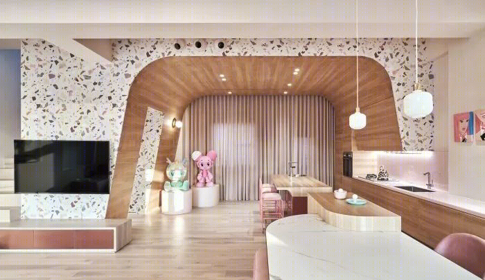 粉色浪漫猫屋丨中国苗栗县丨KC Design Studio-21