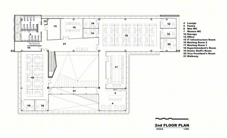 泰国PTTEP·S1办公楼丨Office AT-50