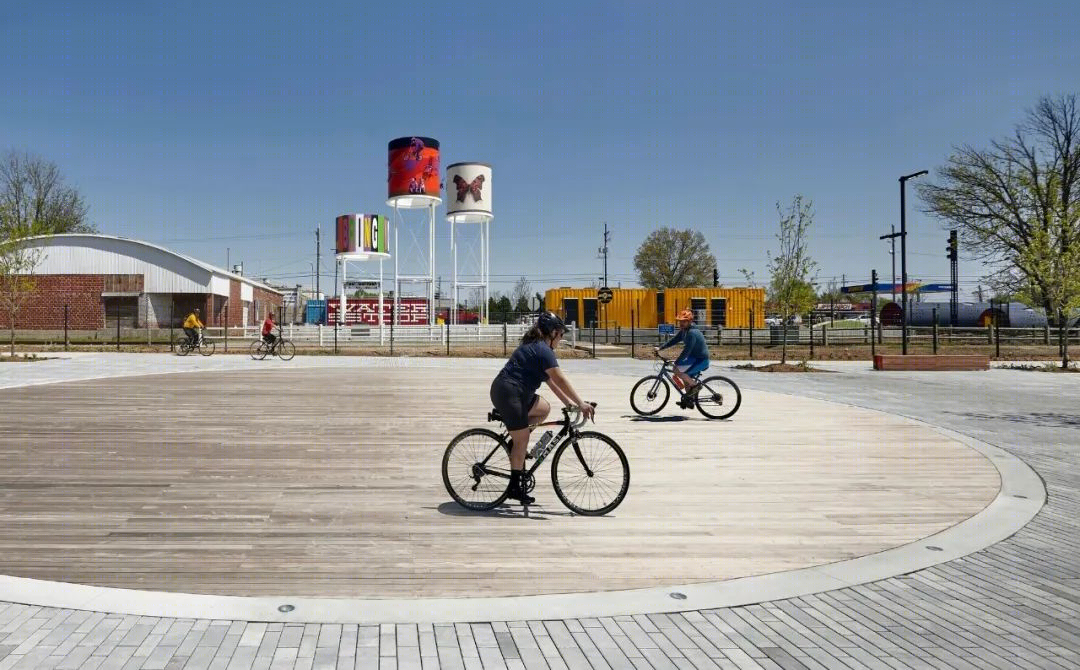 罗杰斯市中心公园丨美国丨Ross Barney Architects-22