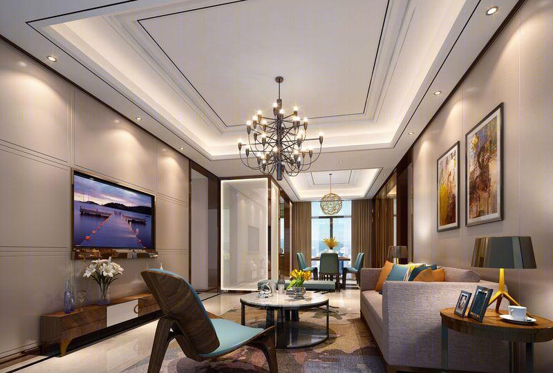 海南海口庆豪万景峰 113 户型创意样板间-13