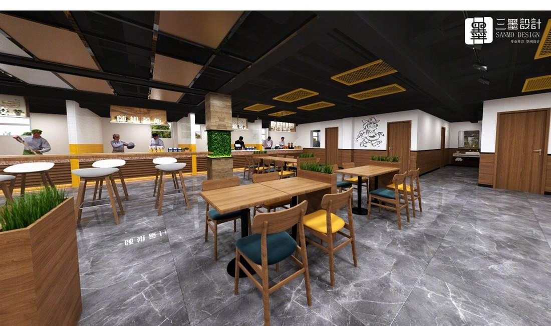 
长治泰舸汽贸餐厅设计 -3