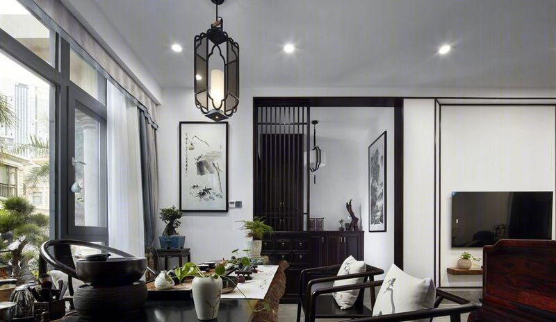 碧桂园简约中式大宅 | 红木家私的沉稳魅力-17