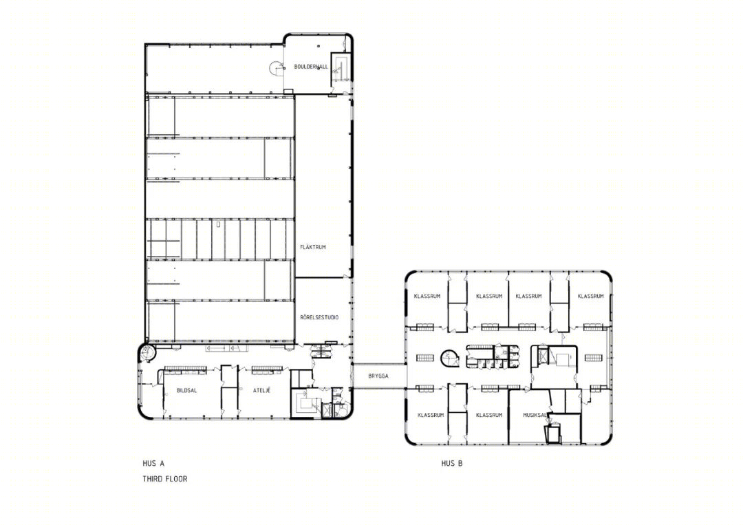 Malmö 体育学校丨瑞典丨Chroma Arkitekter AB-38