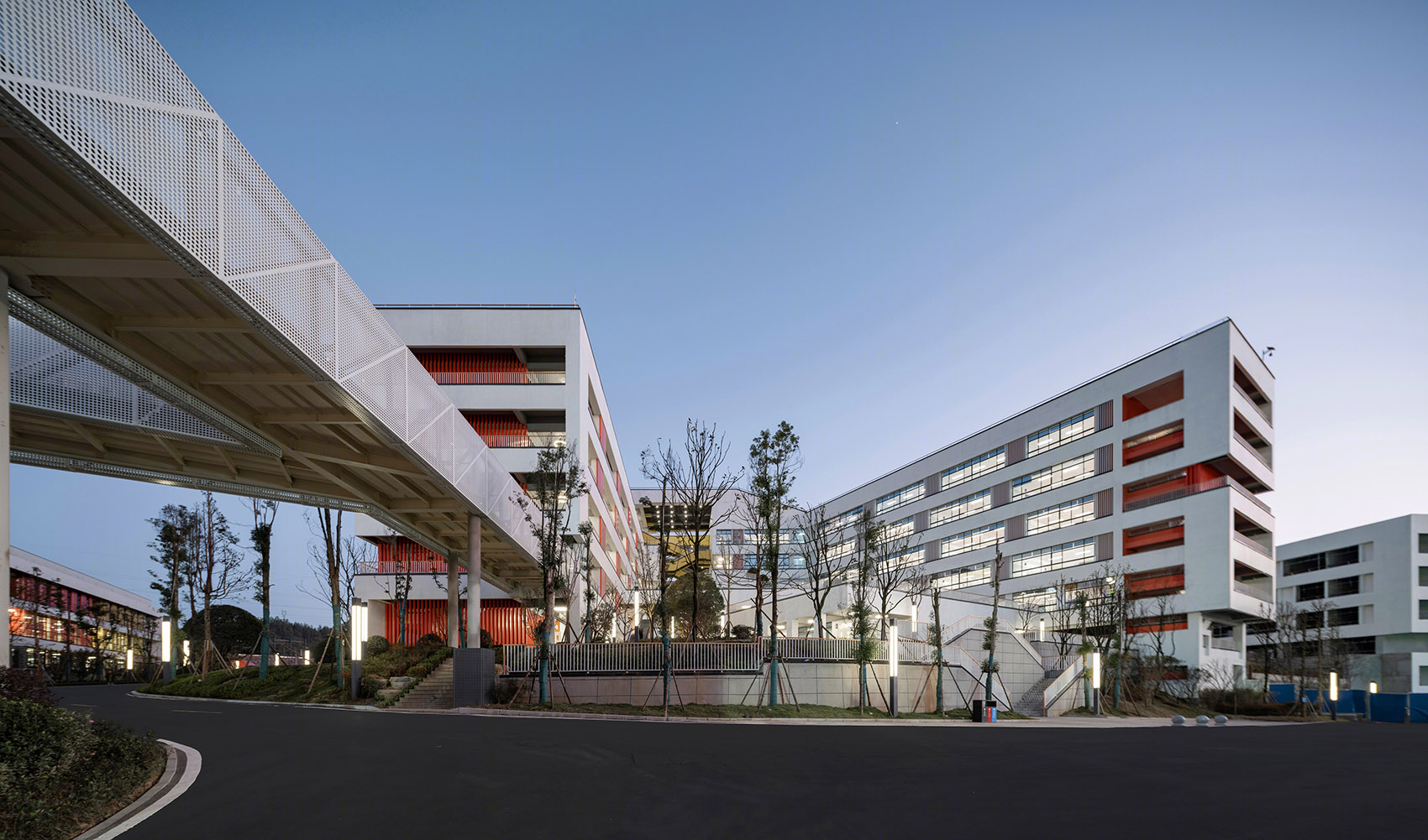 吉首中驰·湘郡礼德学校丨中国湘西丨山东建筑大学建筑城规学院象外营造工作室-46