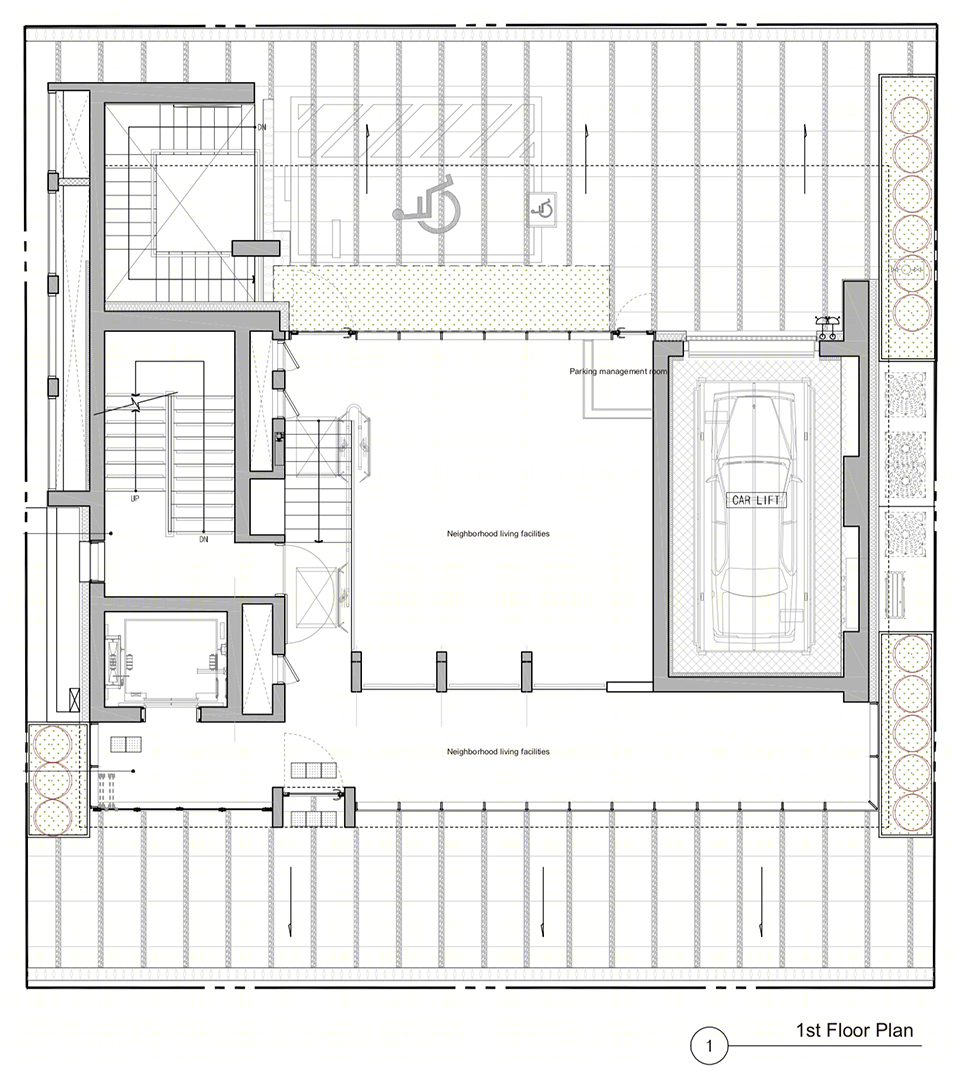 首尔江南区“竹塔”共享办公楼丨韩国首尔丨UNSANGDONG Architects Cooperation-39