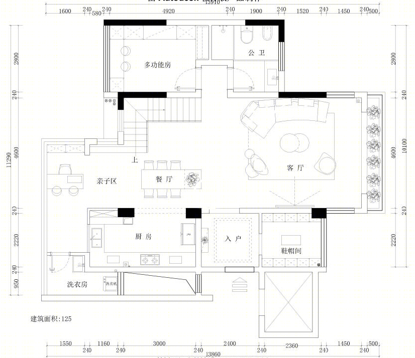 贵州兴义四季花城现代轻奢复式楼设计丨中国贵州丨兴义南国鼎峰装饰-6
