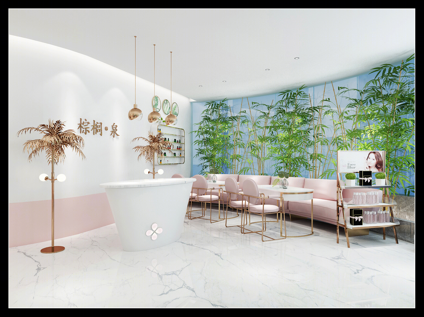 邓州棕榈泉 SPA 会所 | 热带风情融入养生空间-3