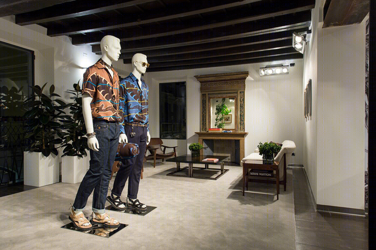 路易·威登男士 pop-up 商店 | 非洲灵感致敬 Chapman 兄弟艺术-7