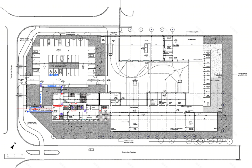 法国瓦德勒伊市技术中心丨STUDIOS Architecture-37