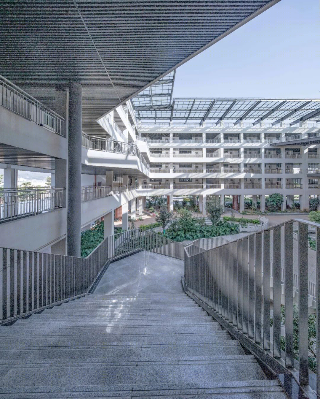 红河学院综合教学楼丨中国红河丨景森设计-38