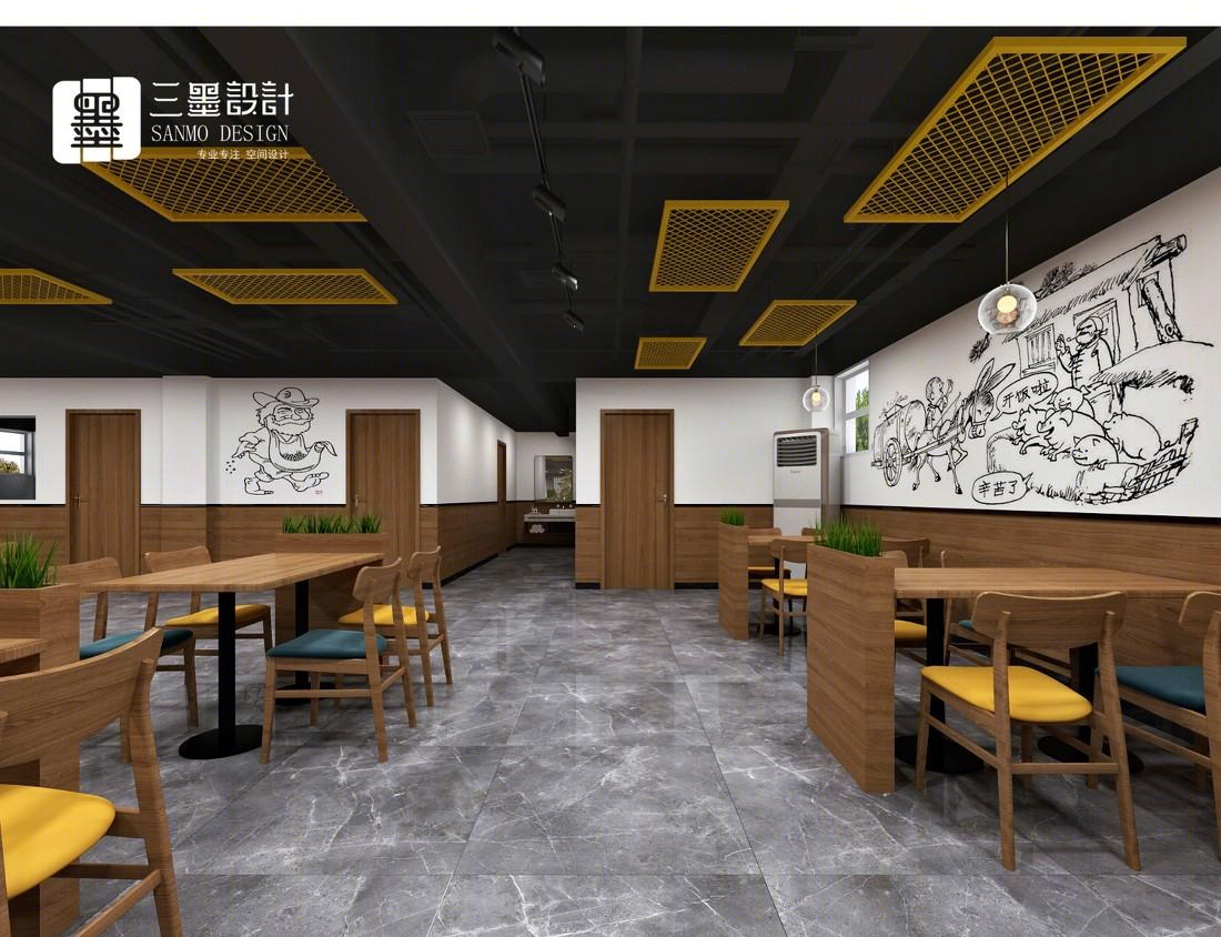 
长治泰舸汽贸餐厅设计 -5