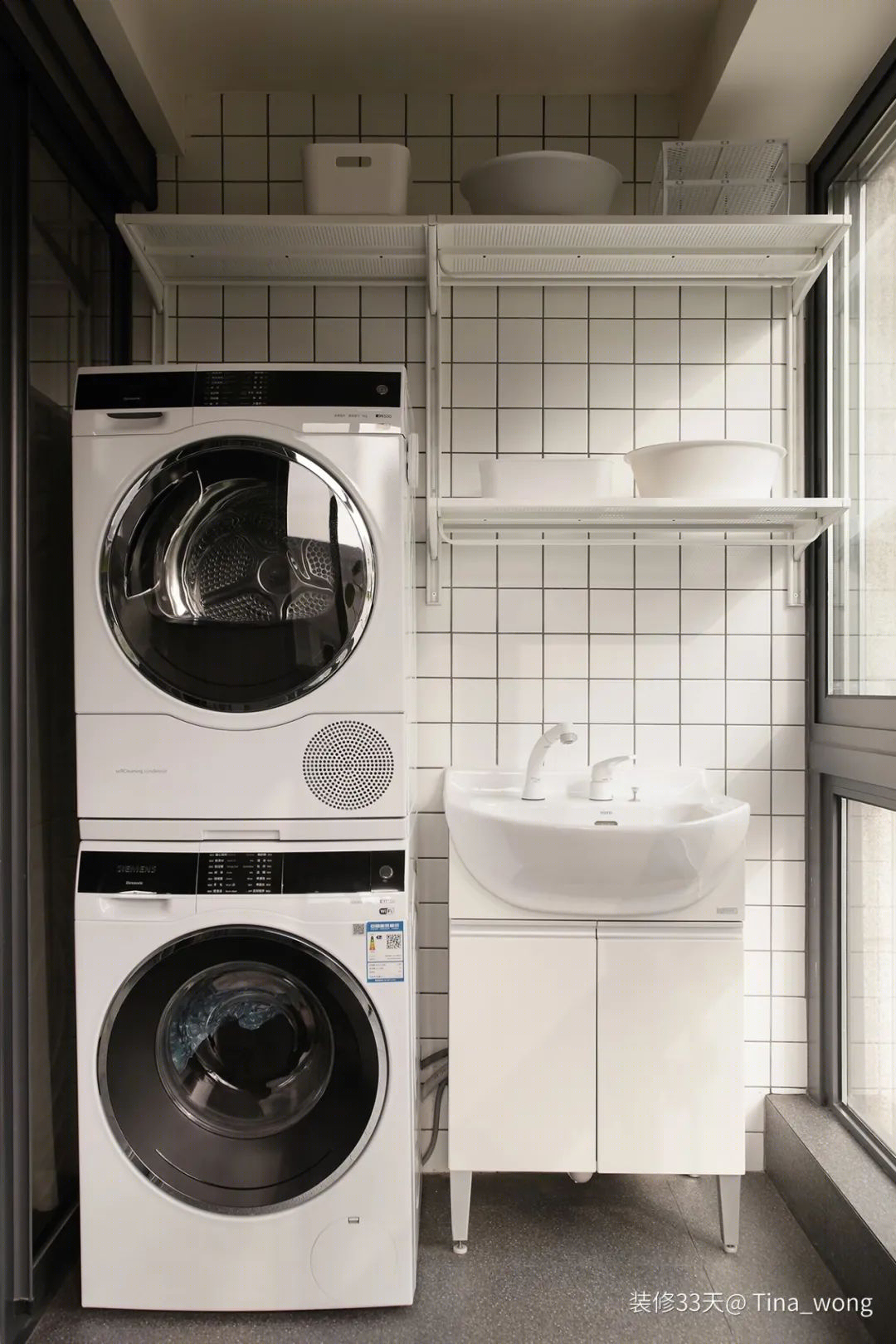 简约复古实木调三室丨中国上海丨Tina_wong（上海）-19