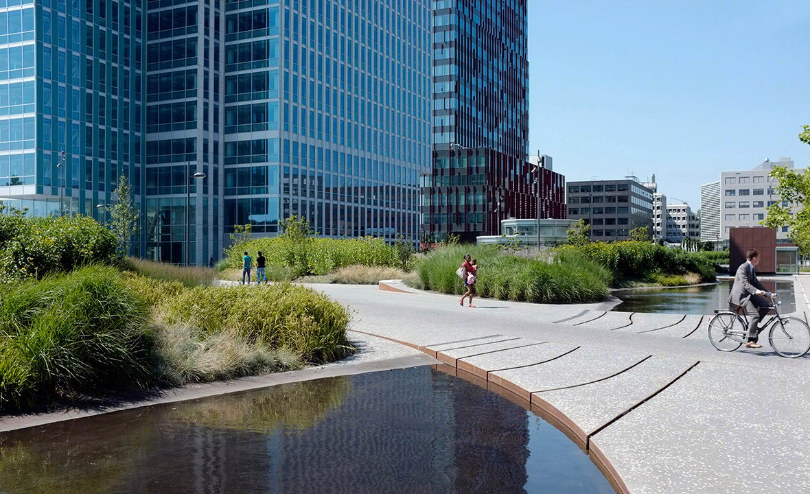 荷兰地下停车场屋顶公园-7