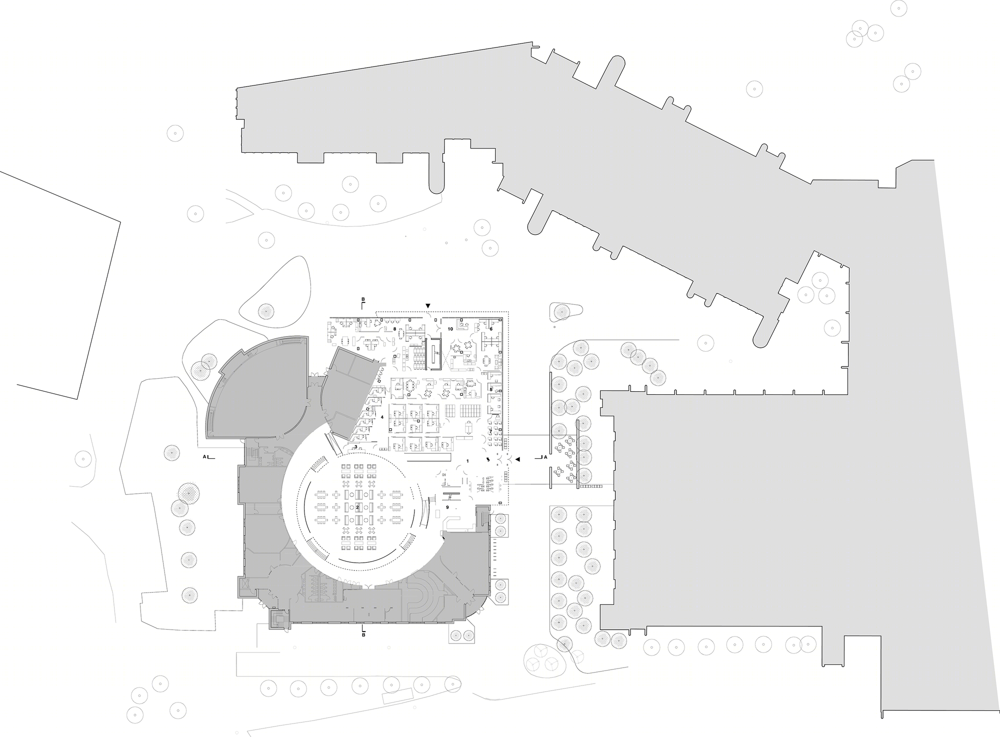 加拿大UIM创新中心 · 现代与自然的和谐对话丨Moriyama & Teshima Architects-47