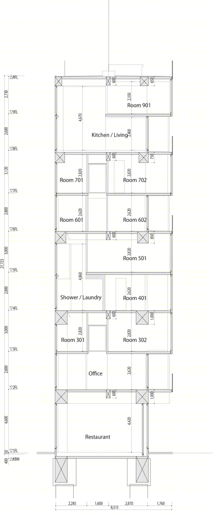 日本 SHAREtenjincho 多功能混合建筑丨日本东京-20