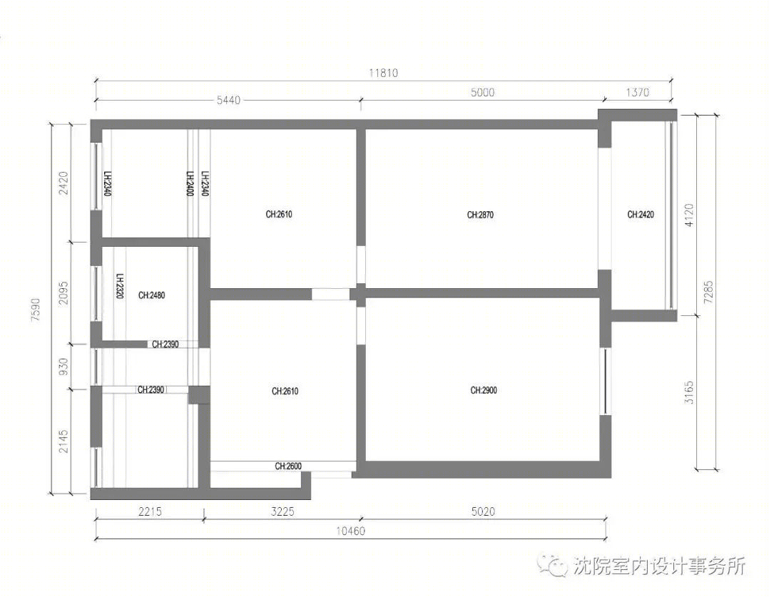 沈院室内设计 · 朱家园老房新生丨沈院室内设计工作室-3