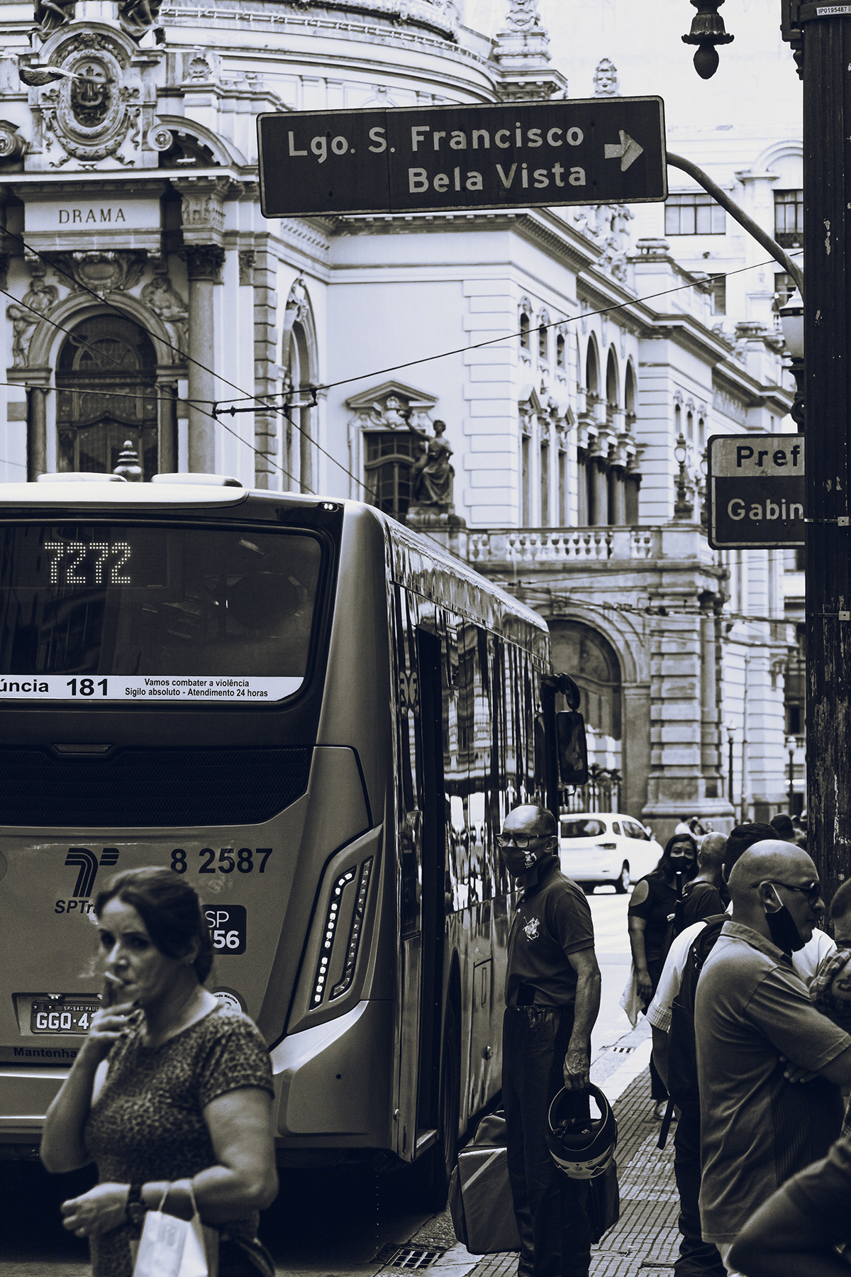 商业街区 Andando pelo centro de SP-0