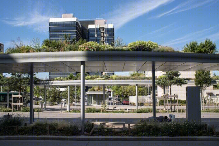 法国 Rueil 车站公交景观设计-9