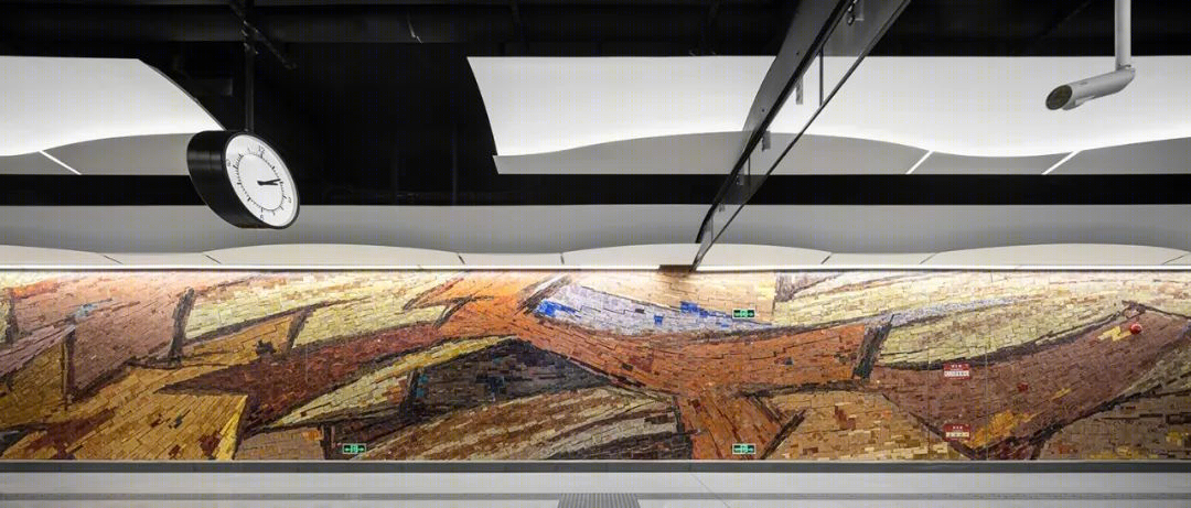 青岛地铁1号线公共艺术设计丨中国青岛丨林学明工作室-115