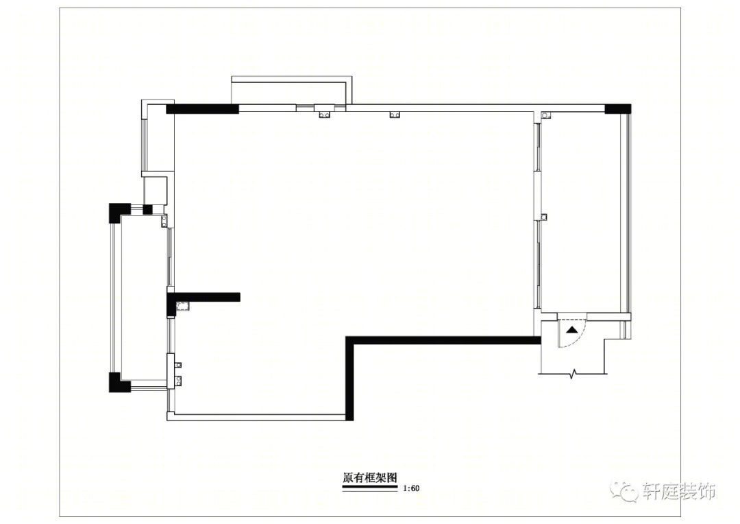 轩庭装饰打造极简黑白灰全景 VR 设计-7