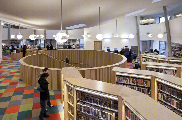 英国Canada Water图书馆丨CZWG Architects-21