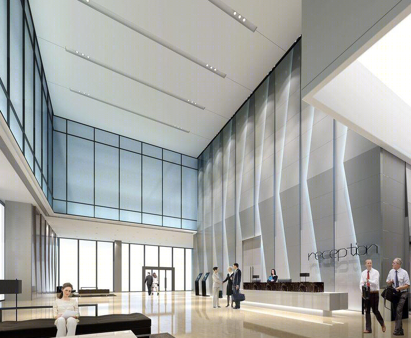 江先情丨办公建筑丨上海投资大厦-7