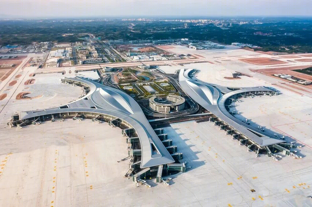 成都天府国际机场丨中国成都丨中建西南院-0