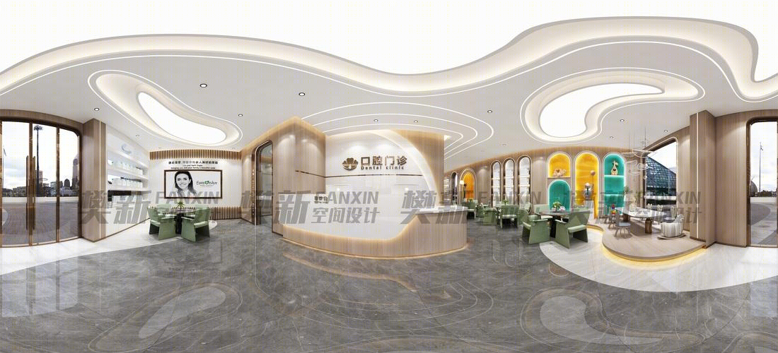 泉州市牙科诊所装修设计—樊新空间设计-7