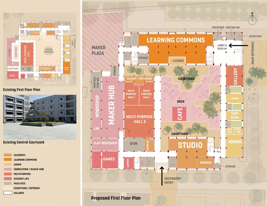 印度阿南特国立大学设计学院建筑改造-15