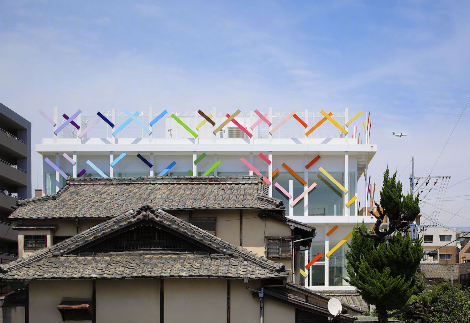 城市中的彩色树林 & 日本六本松幼儿园-8