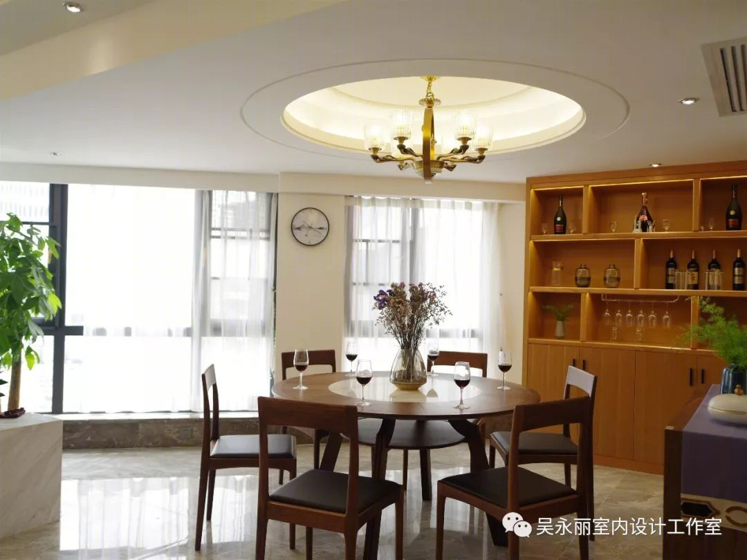 190 平米清茶生活，结构改造与自然光线完美融合-36
