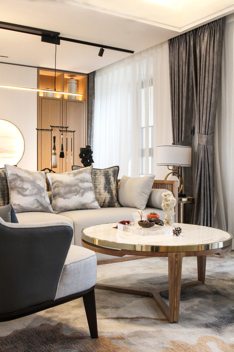 惠州铂尔世家 2 号样板间 | 现代中式风格的魅力诠释-9