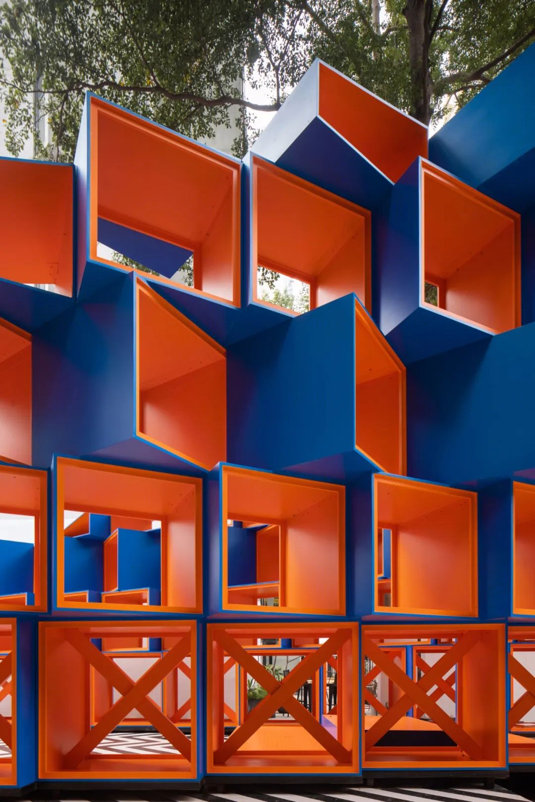 PatchCity Pavilion · 可回收模块搭建的灵活文化空间丨中国广州丨ROOI诺亿设计-19