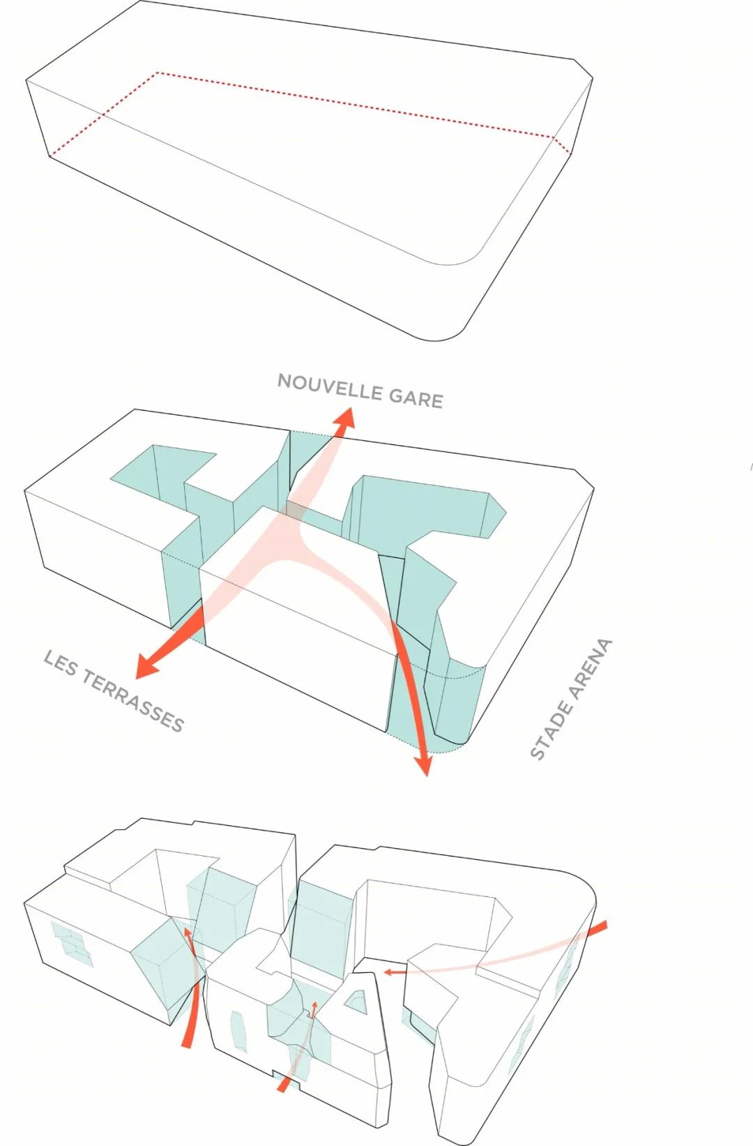 白色巨石中的绿色庇护所 · Origine 办公建筑丨法国丨Maud Caubet Architects-55