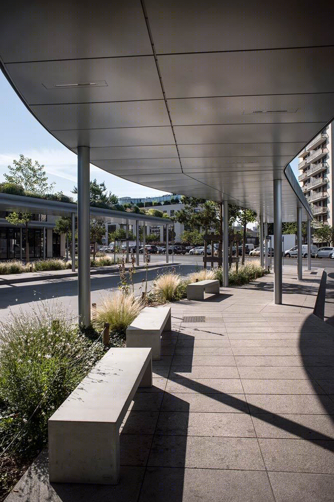 法国 Rueil 车站公交景观设计-12