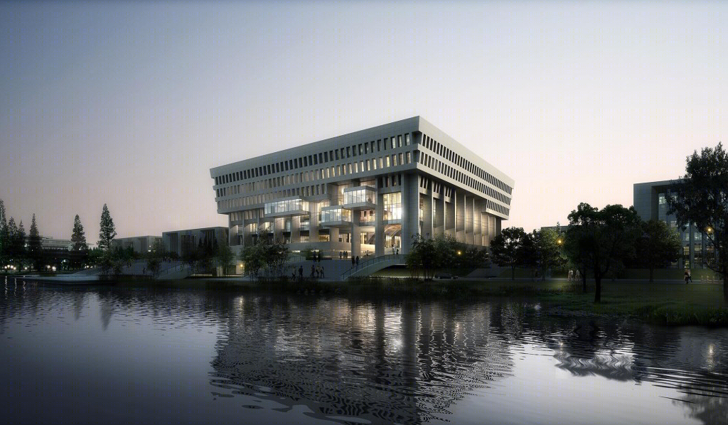 江苏常州大学现代简约校园设计-13