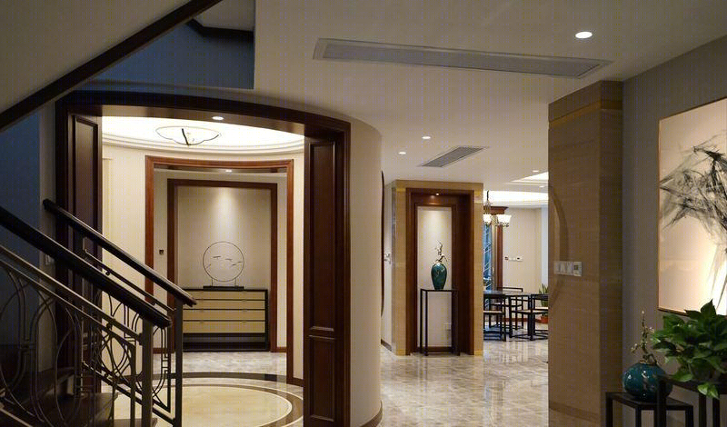 南京天正桃源新中式别墅设计 | 藏景之妙，步移景异-31