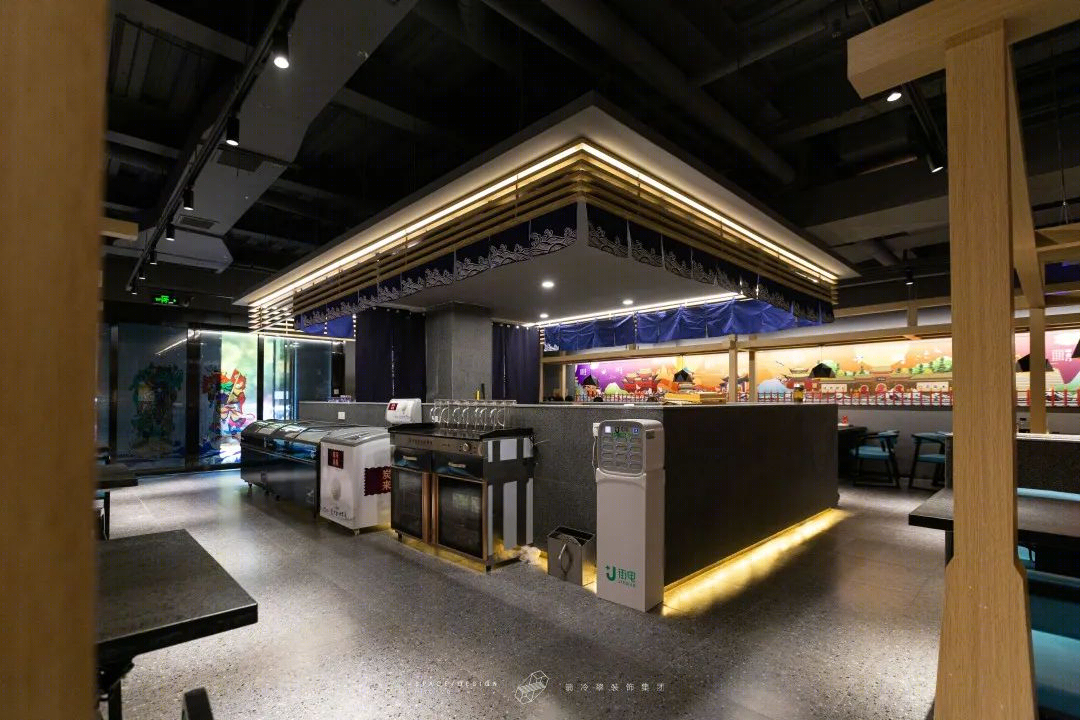 洛阳炭馬来报 | 国潮风烤肉店设计,传统与现代的碰撞-13